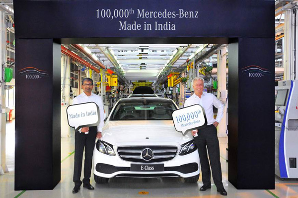 100,000th locally-assembled Mercedes-Benz model rolls out 