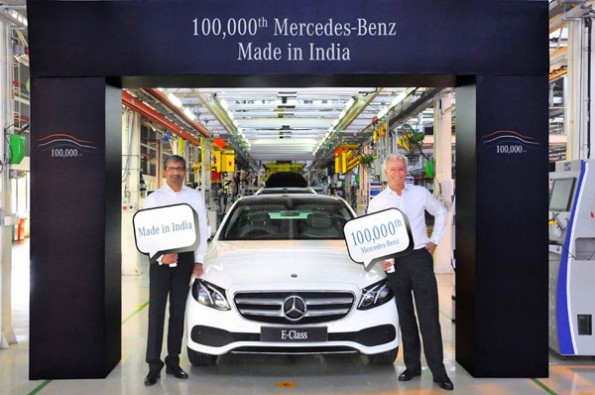 100,000th locally-assembled Mercs.