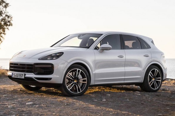 Porsche launches Cayenne Turbo.