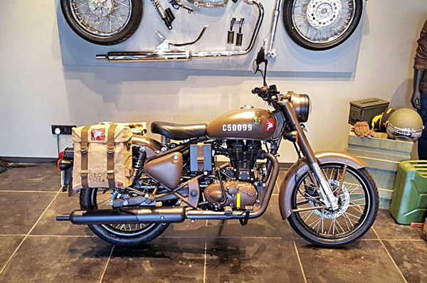 Royal Enfield launches its Classic 500 Pegasus 