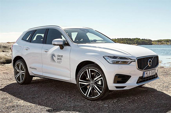 Volvo shows one-off XC60 plug-in made with recycled parts
