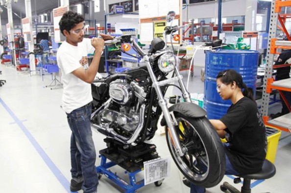 Harley-Davidson production move.