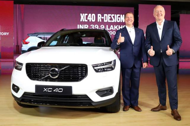 Volvo launches XC40 in India