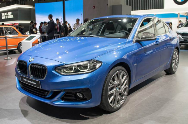 BMW 1-series sedan launches in more markets