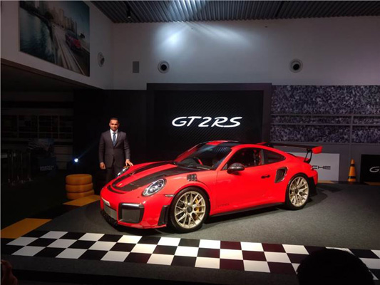 Porsche launches 911 GT2 RS in India