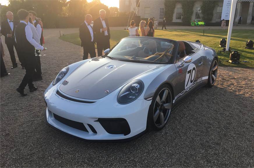 Porsche reveals 911 Speedster concept at Goodwood