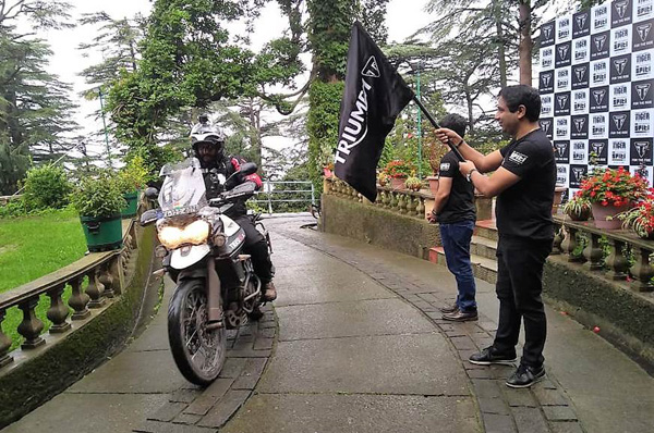 Triumph kicks off its Tiger Trails 2.0 ride event 