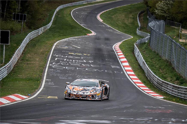 Nurburgring lap record broken by Lamborghini Aventador SVJ 