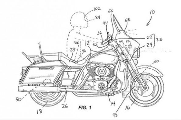 Harley-Davidson showcases autonomous braking tech.