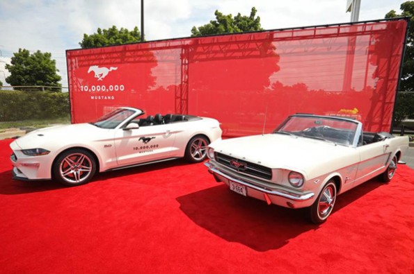 Ford makes 10 millionth Mustang.