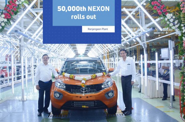 Tata rolls out 50,000th Nexon.