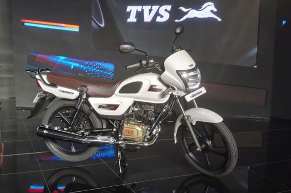 TVS launches Radeon 110 in India.