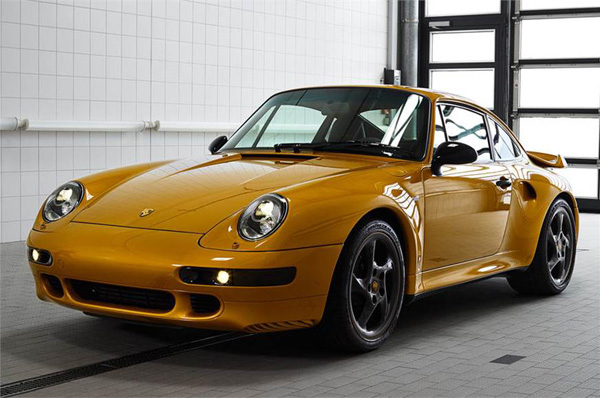 Porsche Project Gold is one-off, track only restomod 993 Turbo S