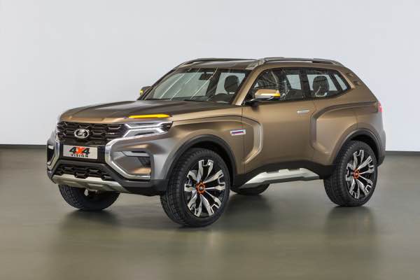 Lada 4x4 Vision Concept unveiled at Moscow Auto Show