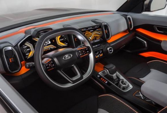 Lada 4x4 Vision Concept Interior