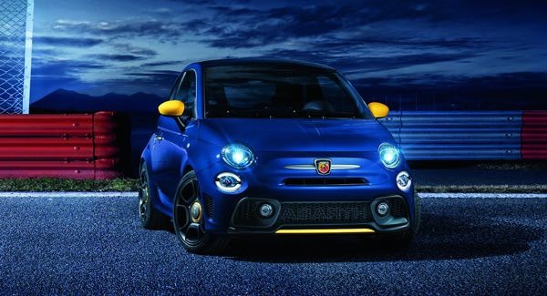 2019 Abarth 595 Blue