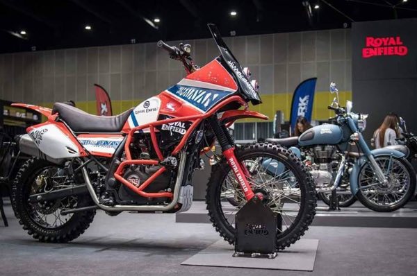 Dakar inspired Royal Enfield Himalayan showcased