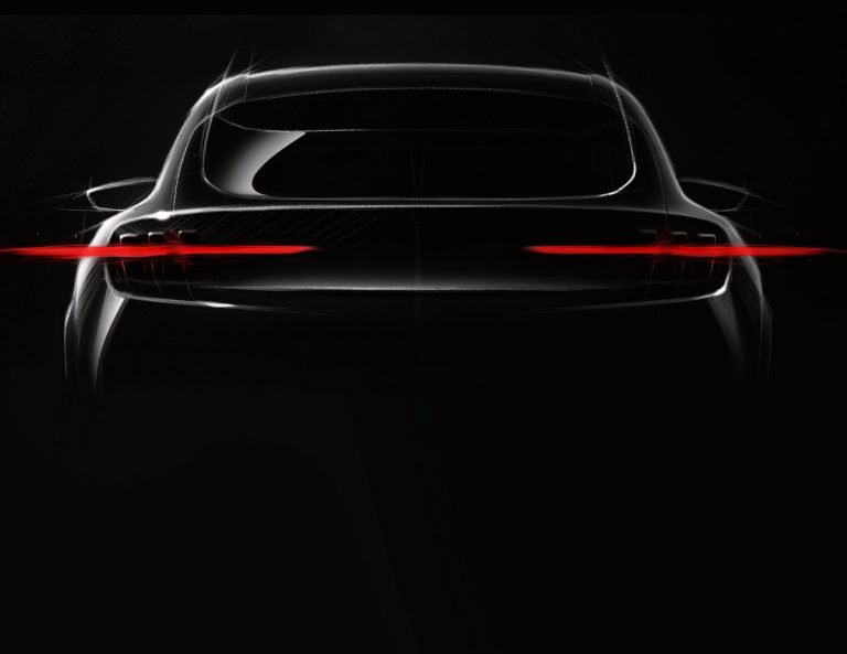 Ford Mach 1 electric SUV image teased