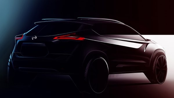 Nissan Kicks Sketch Rear