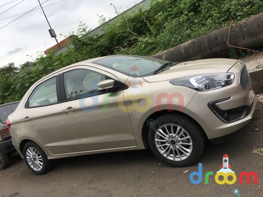 Ford Aspire facelift spotted ahead of October 4 launch