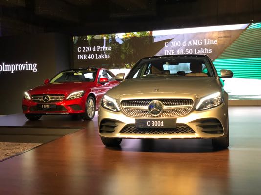 2018 Mercedec C-Class launched, priced from Rs. 40 lakhs
