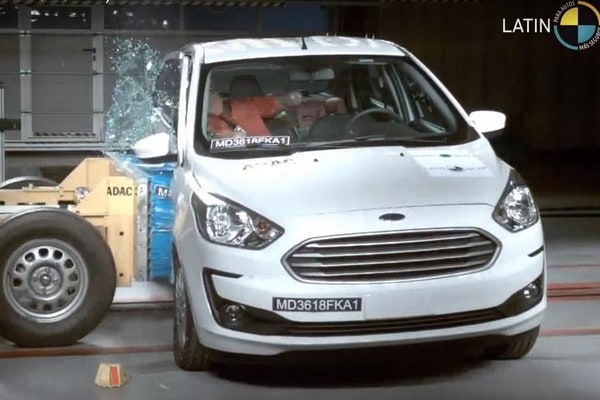 Ford Figo Facelift Scores 3 Stars In Latin NCAP