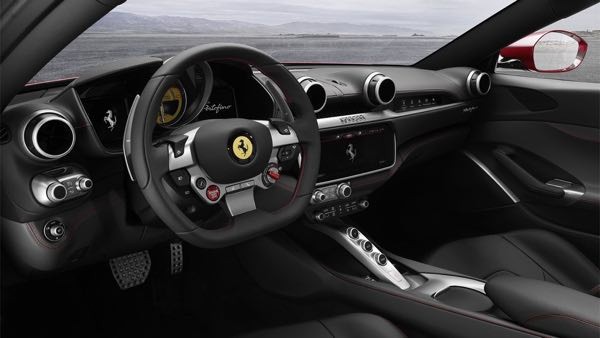 Ferrari Portofino Interiors