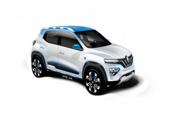 Renault Kwid Electric Front