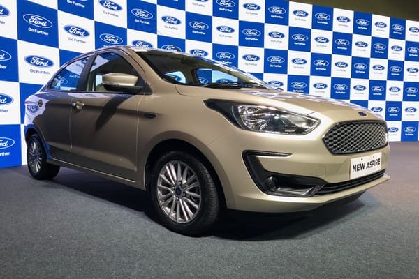 Ford Aspire Facelift Launched, Priced From Rs. 5.55 Lakhs