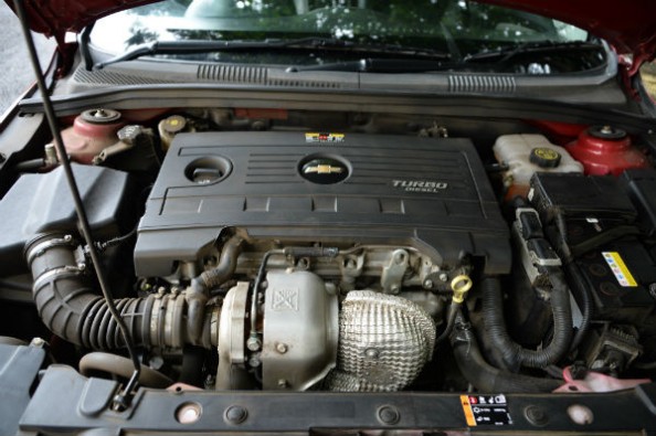 The 166hp 2.0-litre diesel gives the car all the performance you