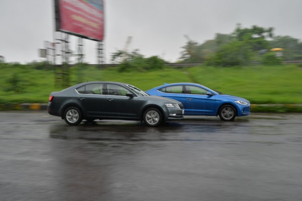 Skoda Octavia vs Hyundai Elantra.