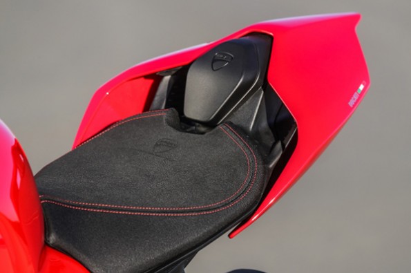 High quality materials used on the seat.